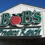 Bob's Produce Ranch sign