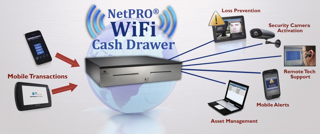 NetPRO® Wireless Cash Drawer 