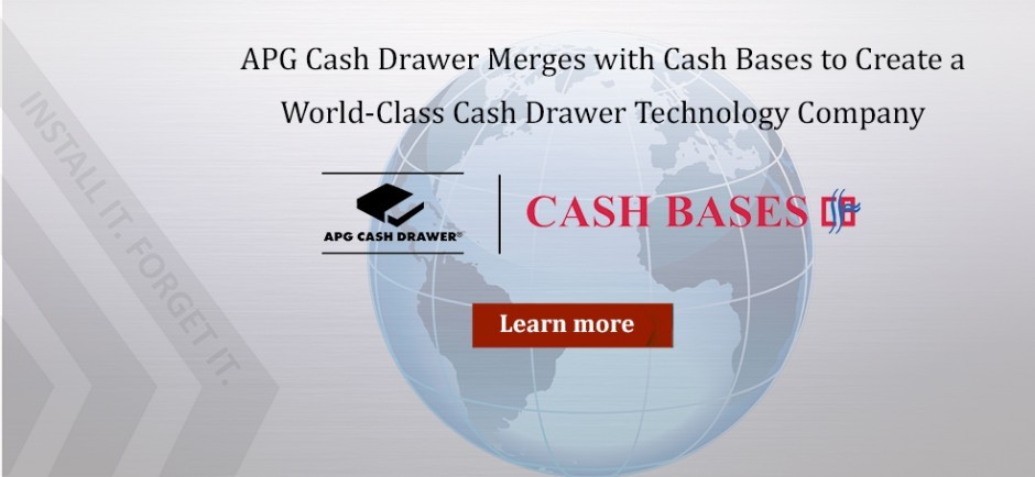 APG Cash Drawer and Cash Bases Announcement splash image