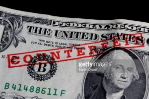 counterfeit bill stamp