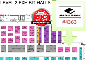 visit APG at nrf 2017 floor plan