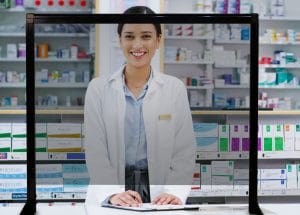 Healthcare and medical screen for pharmacy and doctors