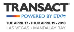 ETA Transact 2018 Banner