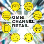 Omni Channel Retail Marketing Concept