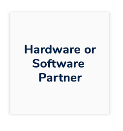 Hardware or Software Partner Button
